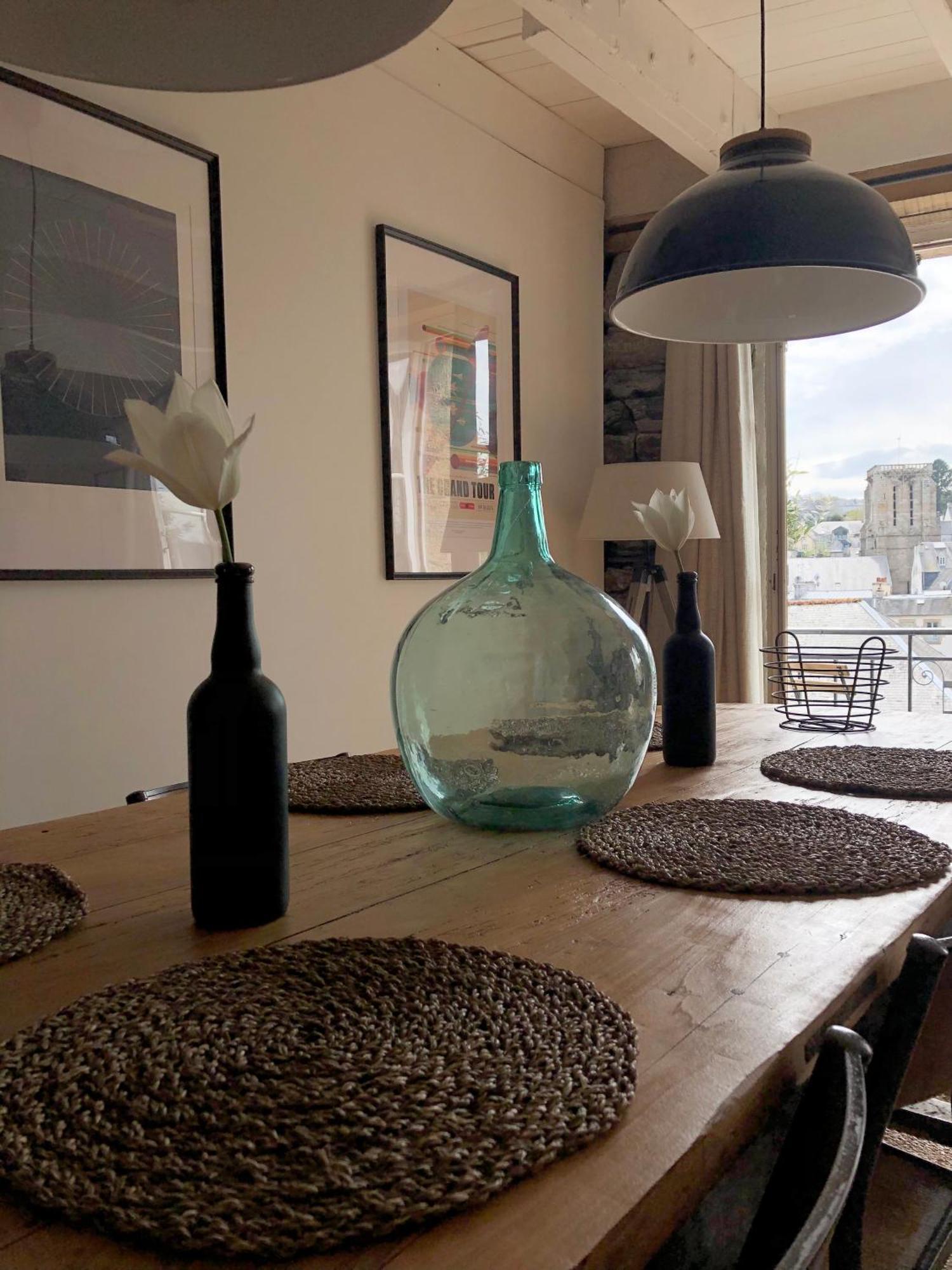 La Maison Des Vignes - Terrasse & Balcon Morlaix Eksteriør bilde
