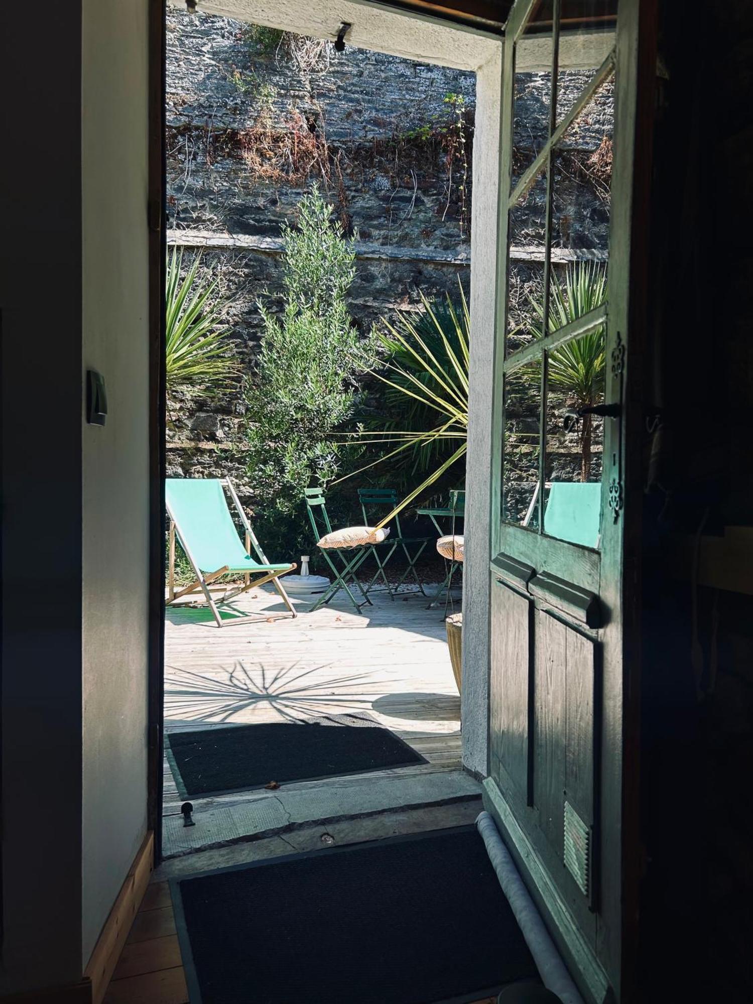 La Maison Des Vignes - Terrasse & Balcon Morlaix Eksteriør bilde